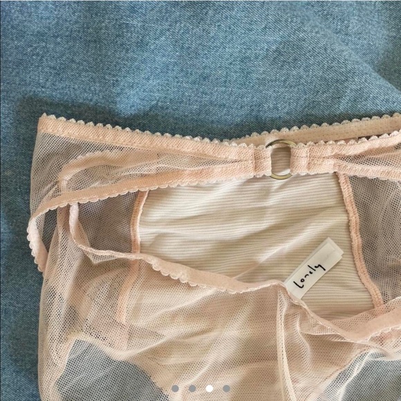 Lonely Lingerie Lexie Set in Ballerina Pink - Picture 4 of 4